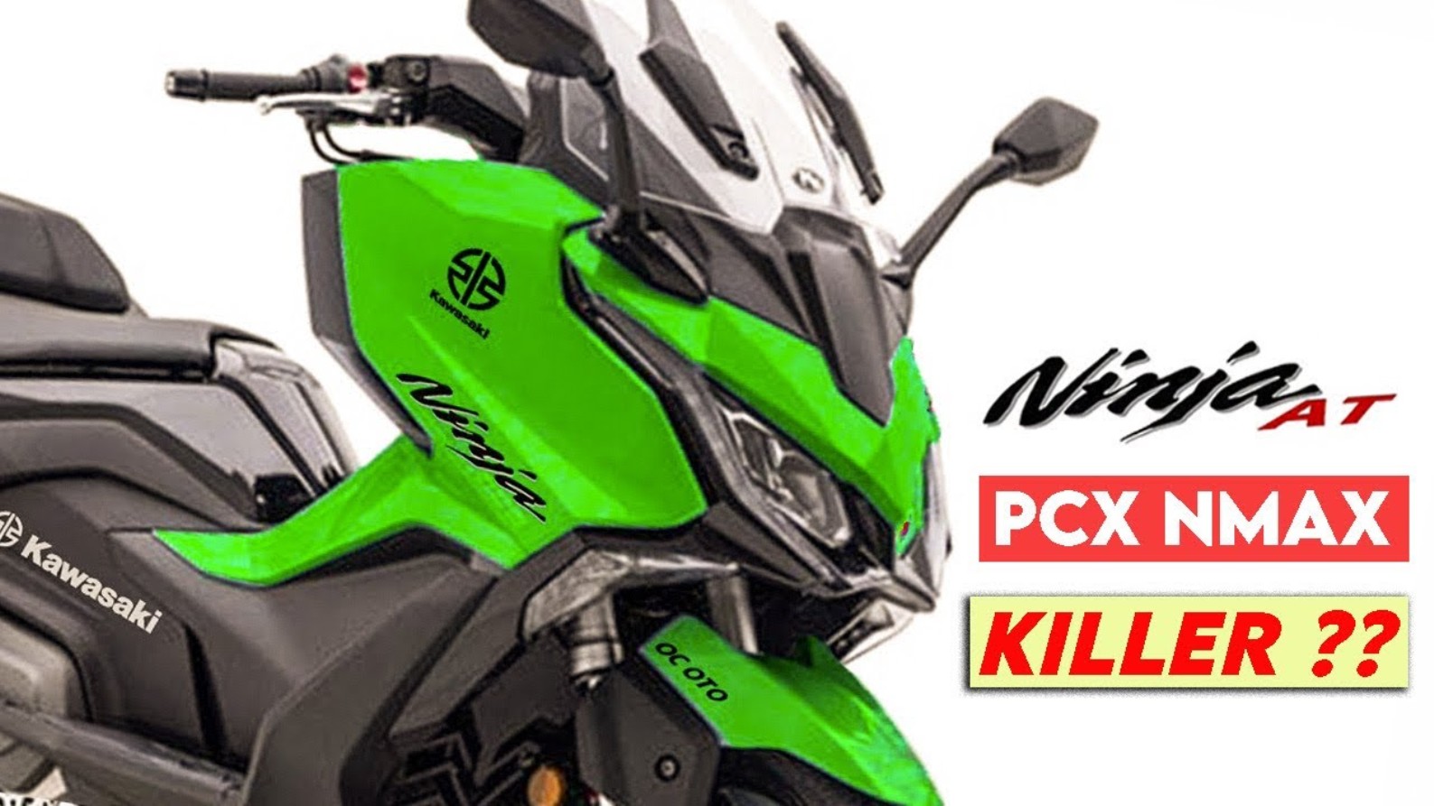 Kawasaki Siap Bawa Ninja Matic ke Indonesia, Saingi NMAX dan PCX , Tanggal Segini Bakal Rilisnya?