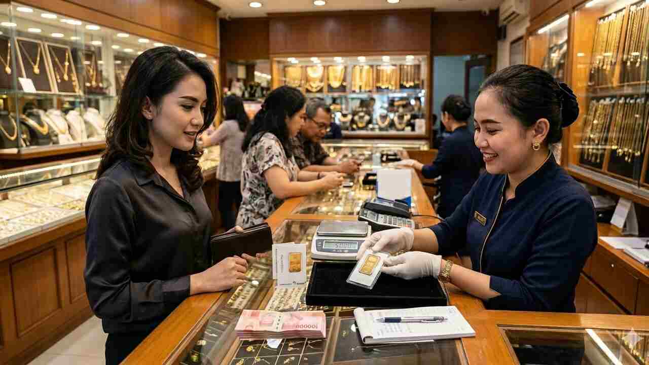 Cek Harga Emas Terbaru di Pegadaian! Antam, UBS, dan Galeri24 Kompak Stabil