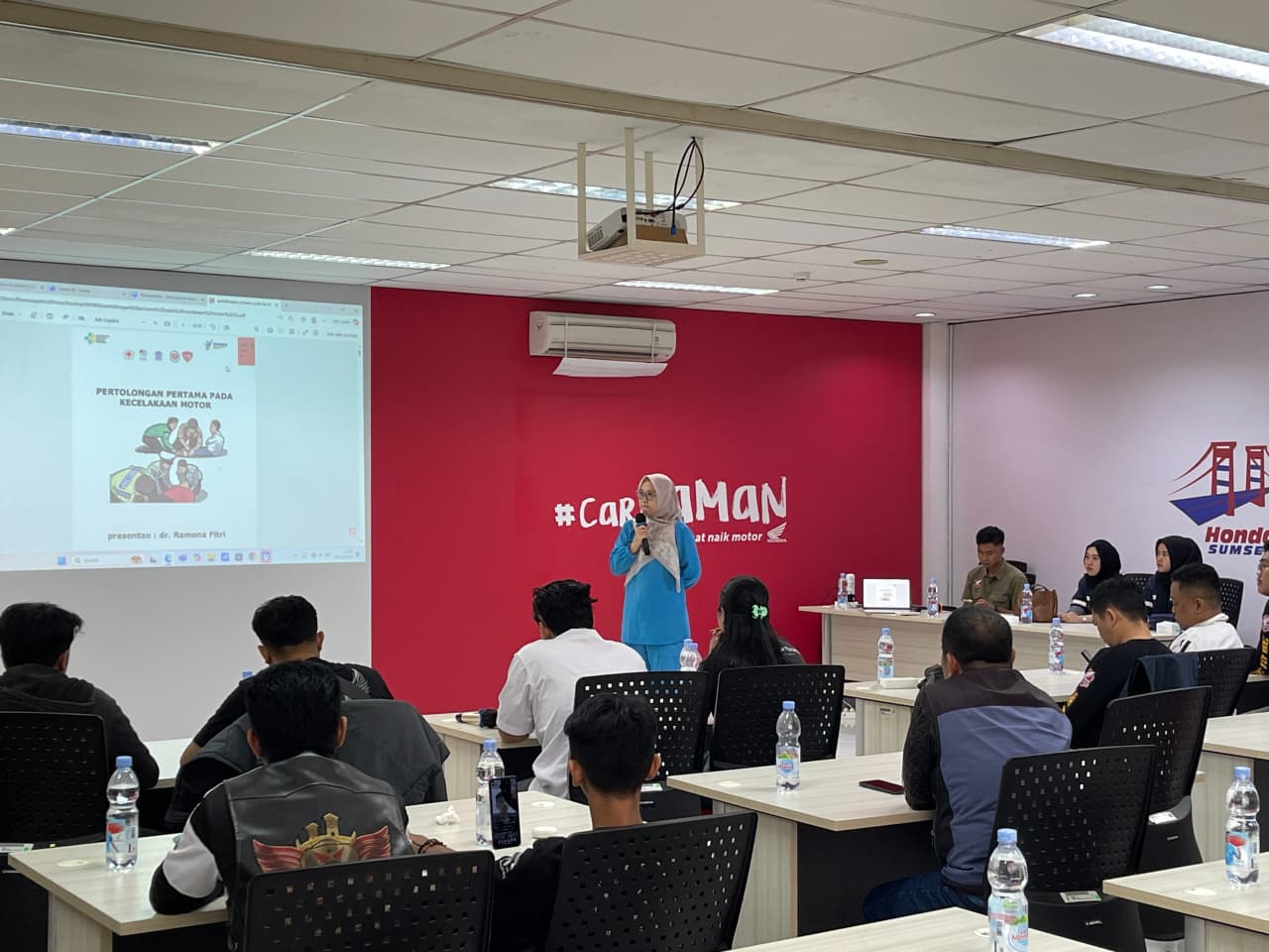 Astra Motor Sumsel Siapkan Member AHMP Menuju Ajang Nasional Honda Bikers Day