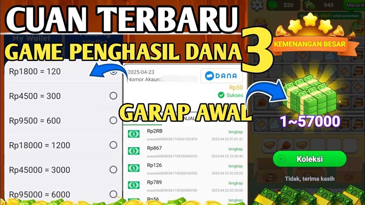 Modal Jempol, Auto Sultan! Ada Bonus Harian Saldo DANA Rp275.000 di Sini, Cek Syarat Klaimnya