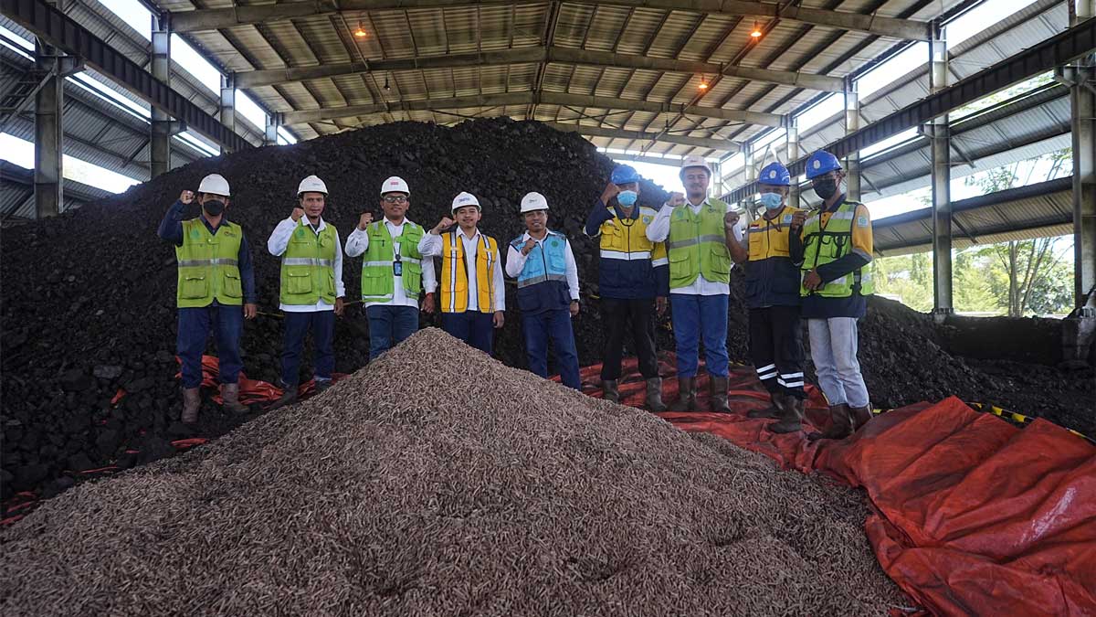 PTBA Perkuat Langkah Menuju Energi Bersih Lewat Uji Coba Co-Firing Wood Pellet di PLTU Tanjung Enim