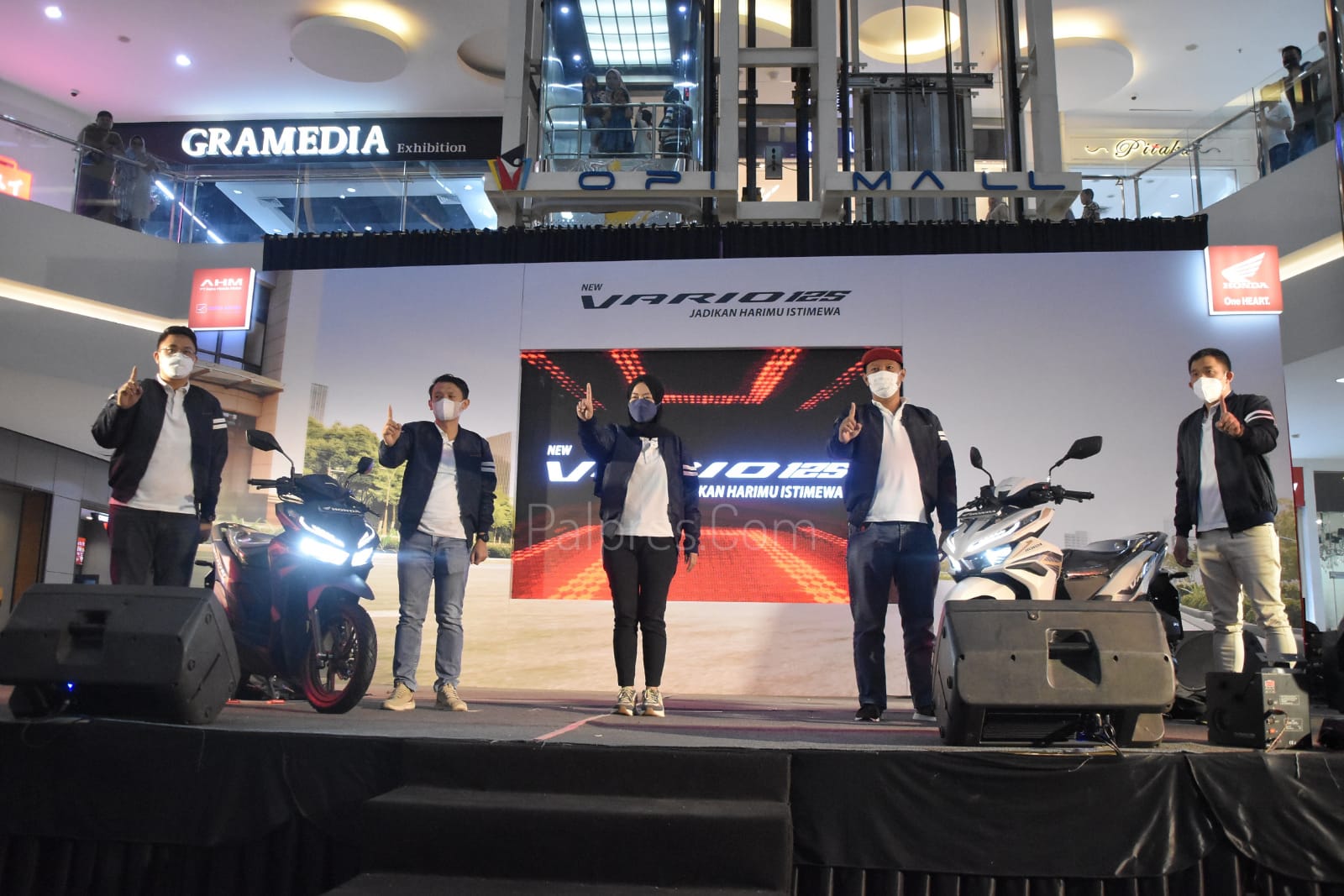 New Honda Vario 125 Dilaunching, Astra Motor Sumsel Optimis Terjual 550 Unit per Bulan
