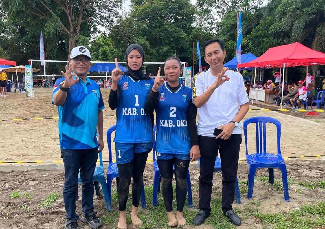 Melaju ke Final, Tim Voli Pasir Putri OKI Siap Rebut Medali Emas