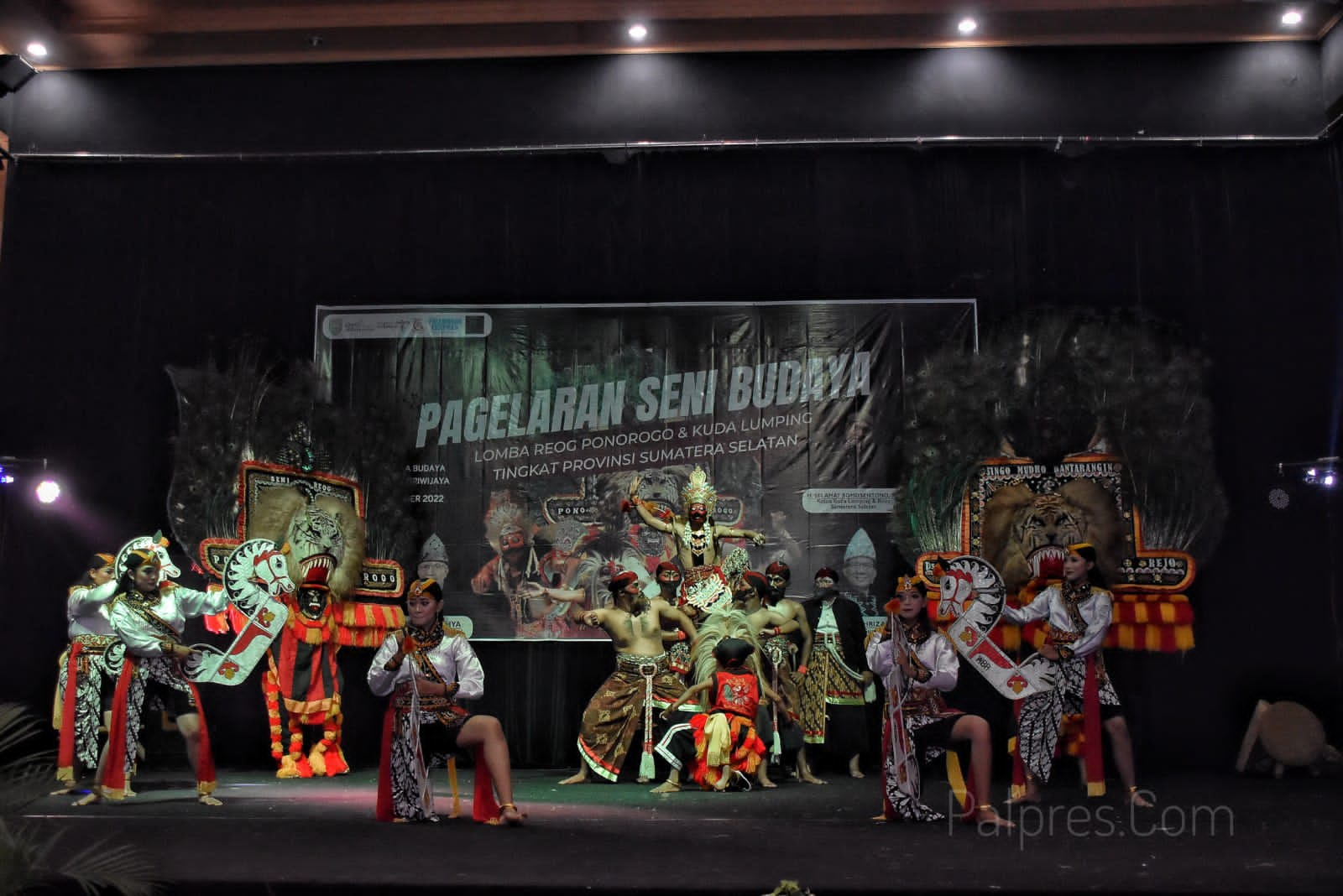 Paguyuban Reog Singomudo Bantarangin Juarai Festival Reog Sumatera Selatan