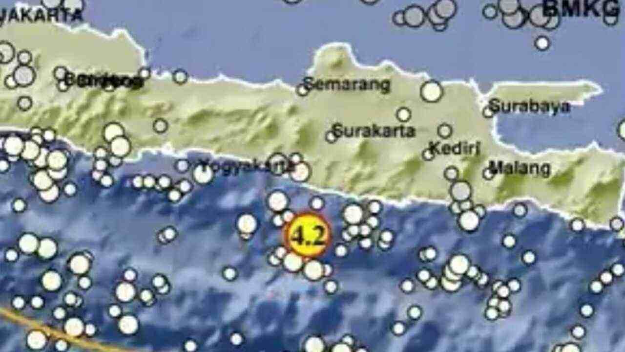 Update BMKG, Gempa Magnitudo 4.2 Pagi Ini Guncang Gunung Kidul, Tak Berpotensi Tsunami