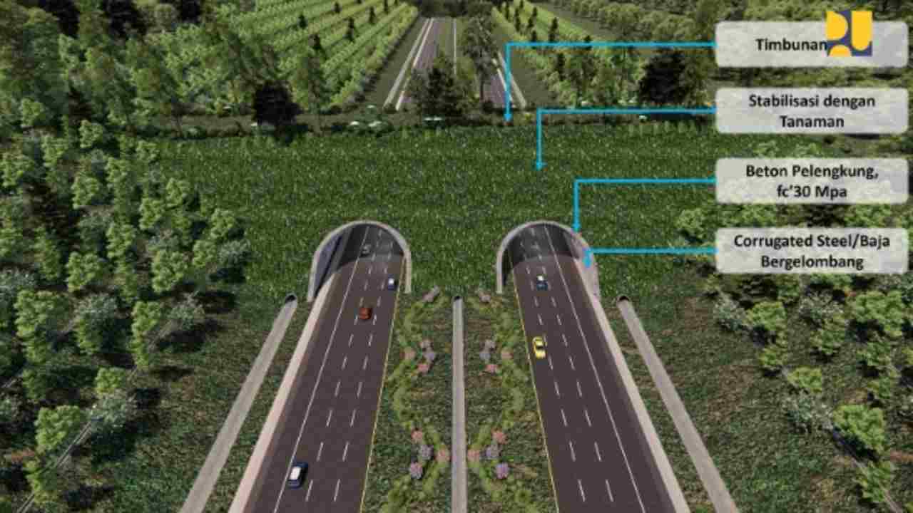 Terowongan ‘Hijau’ di IKN: Jalur Aman Satwa Sepanjang 80,77 Meter