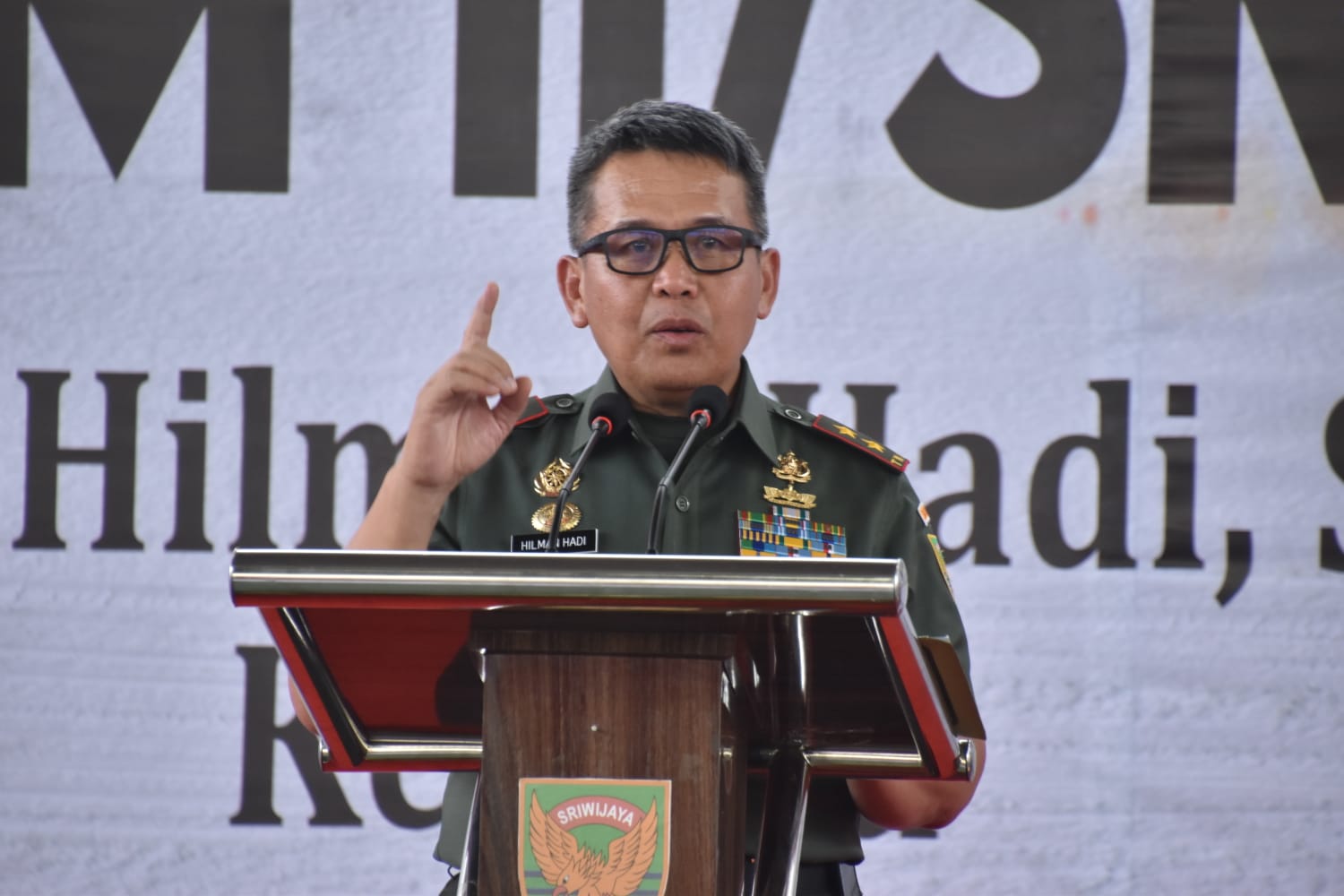 Pangdam Mayjen TNI Hilman Hadi Beri Arahan ke Prajurit