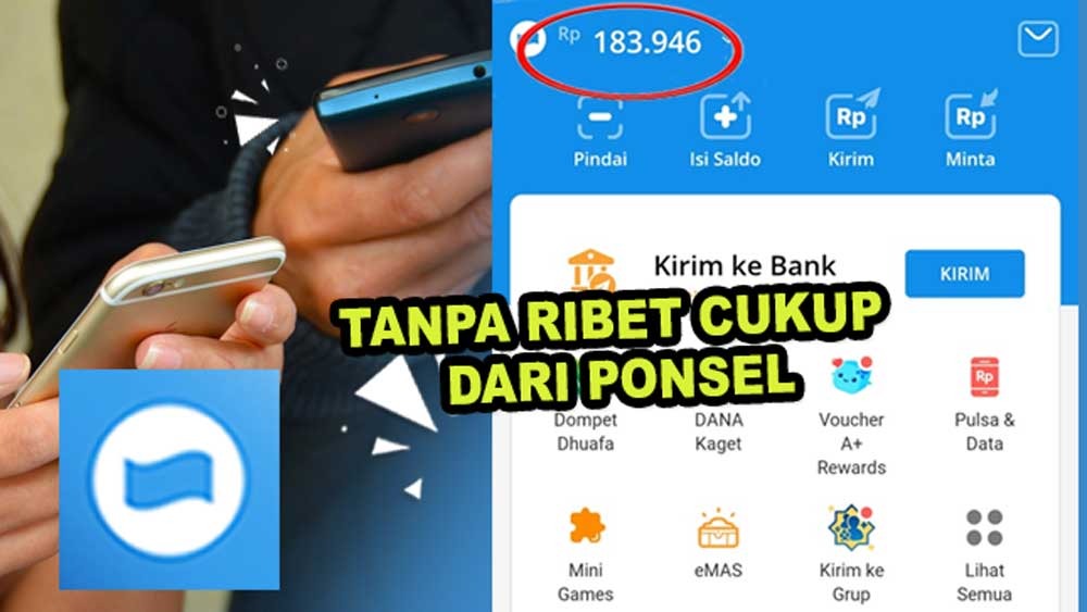 Login Aplikasi Dibayar Saldo DANA Rp120.000, Tanpa Ribet Cukup dari Ponsel