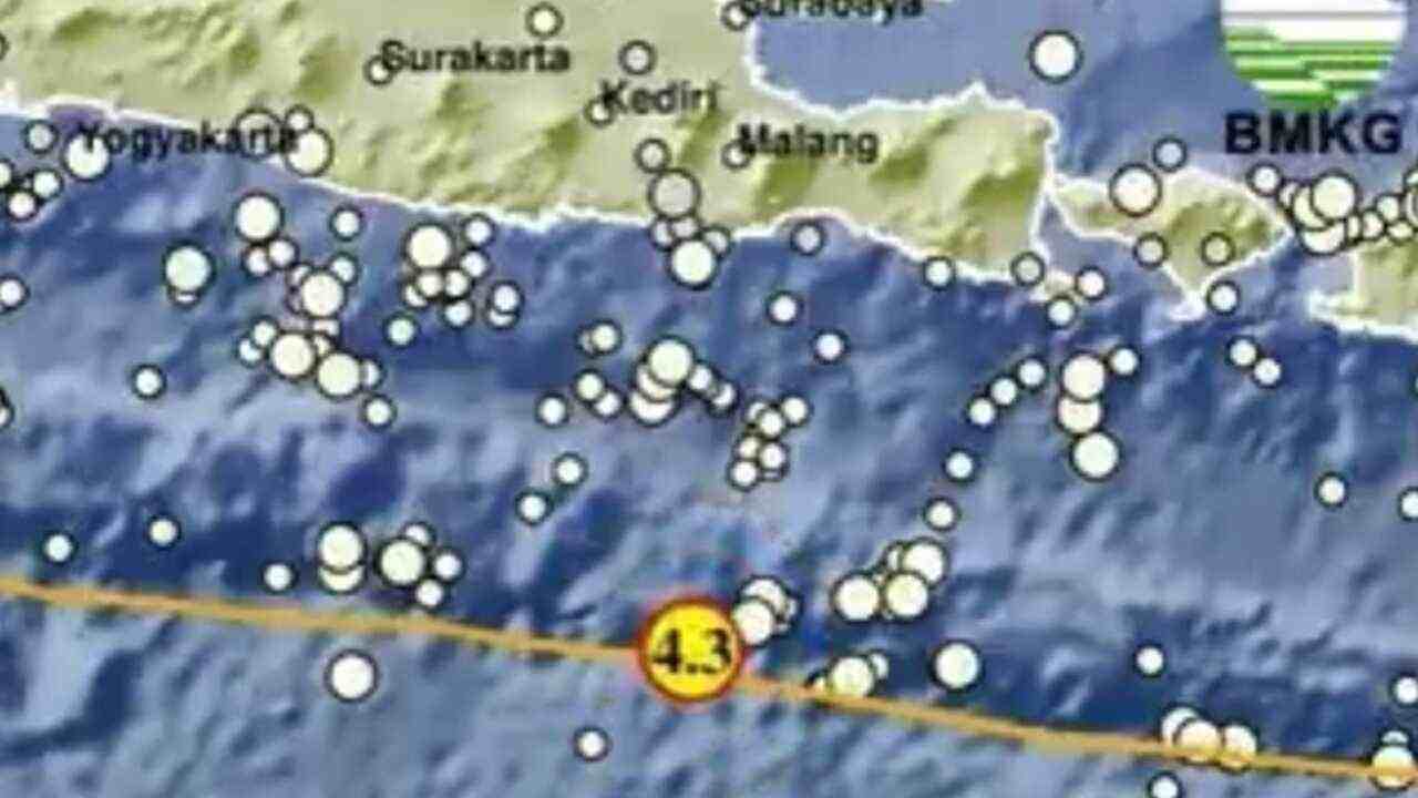 Update BMKG, Pagi Ini Gempa Magnitudo 4.3 Guncang Malang, Disini Titik Episentrumnya