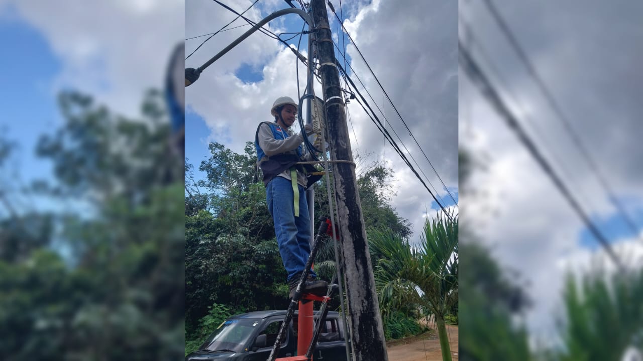 Langkah Preventif Jaga Keandalan Jaringan, PLN Icon Plus Sumbagsel Lakukan Pemeliharaan Dan Penataan Kabel