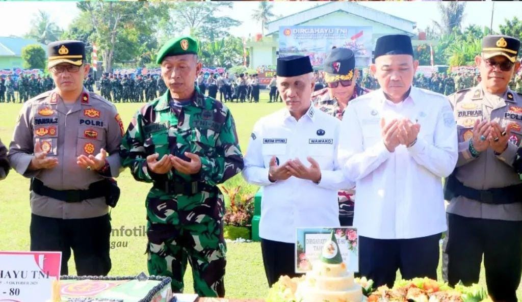 Wakil Wali Kota Lubuk Linggau Hadiri Upacara Parade dan Syukuran HUT TNI ke-80 Tahun 2025