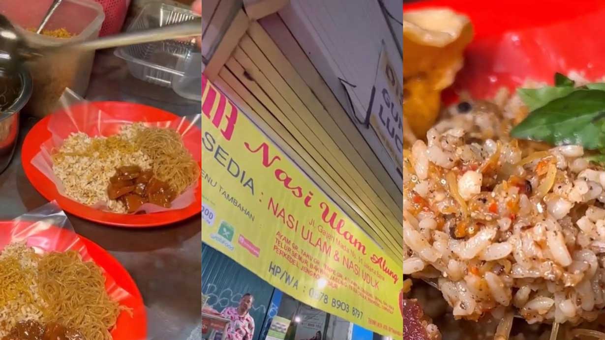 Murah Tapi Gak Murahan! Ada kuliner Khas Betawi Nasi Ulam di Jakarta, Bukanya Sore ke Malam
