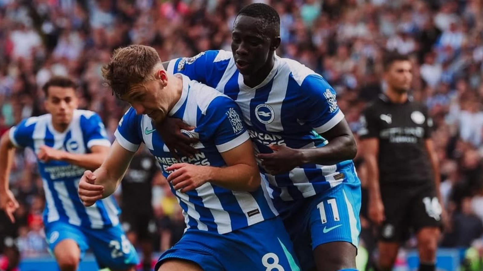 Gruda Pastikan Kemenangan Brighton Atas Manchester City di Premier League