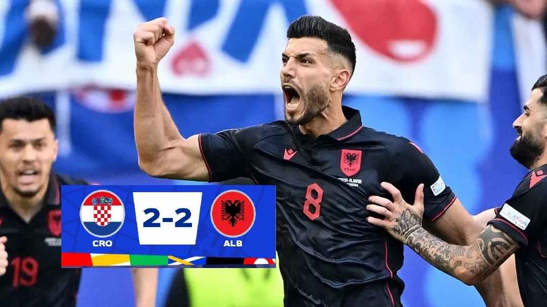 Hasil Pertandingan Grup B Euro 2024: Kroasia vs Albania, Luka Modric Cs Ditahan Imbang 2-2 