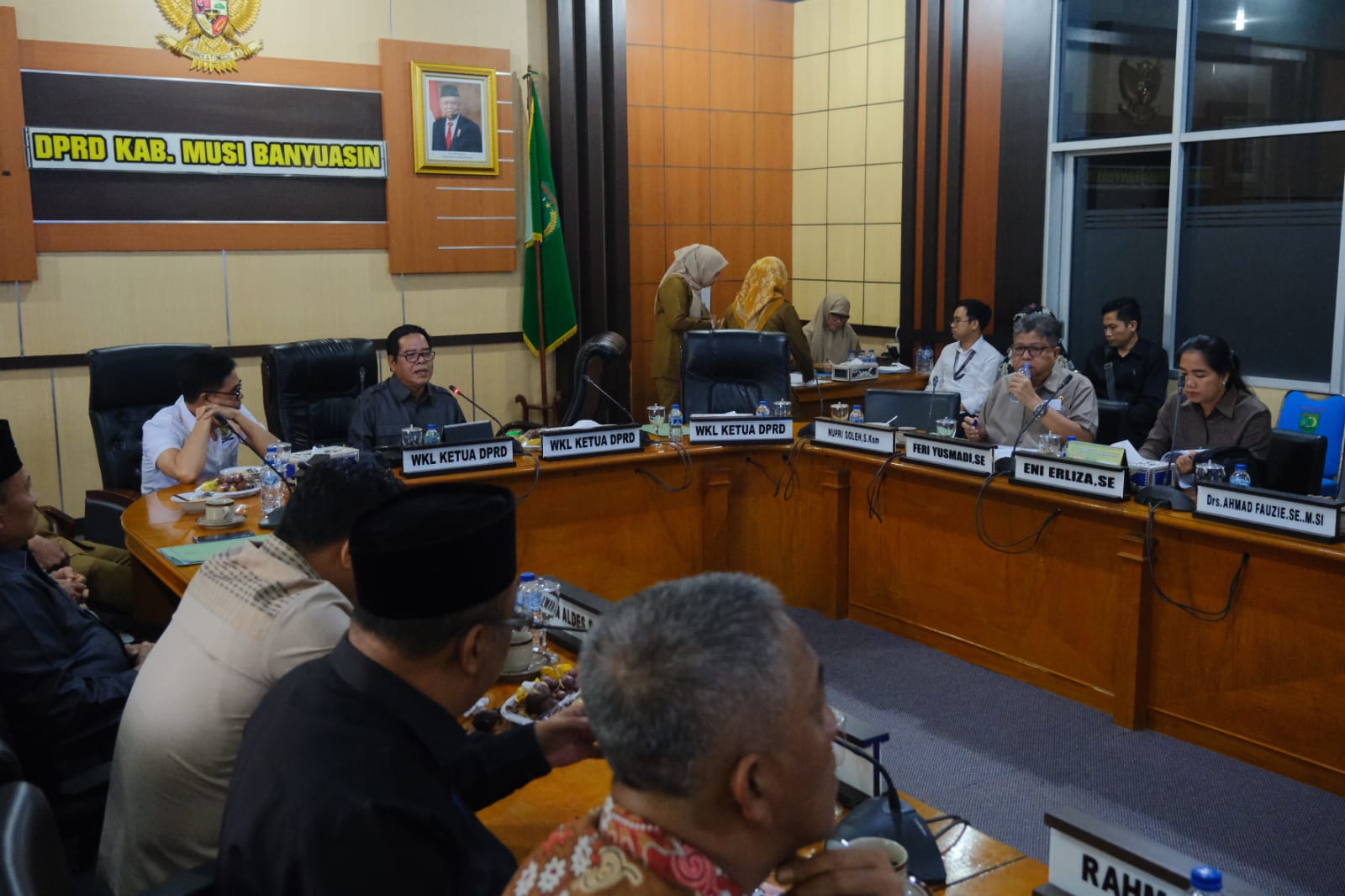 Eksekutif - Legislatif Kabupaten Muba Bahas Penjadwalan Rancangan KUA-PPAS dan Rancangan APBD