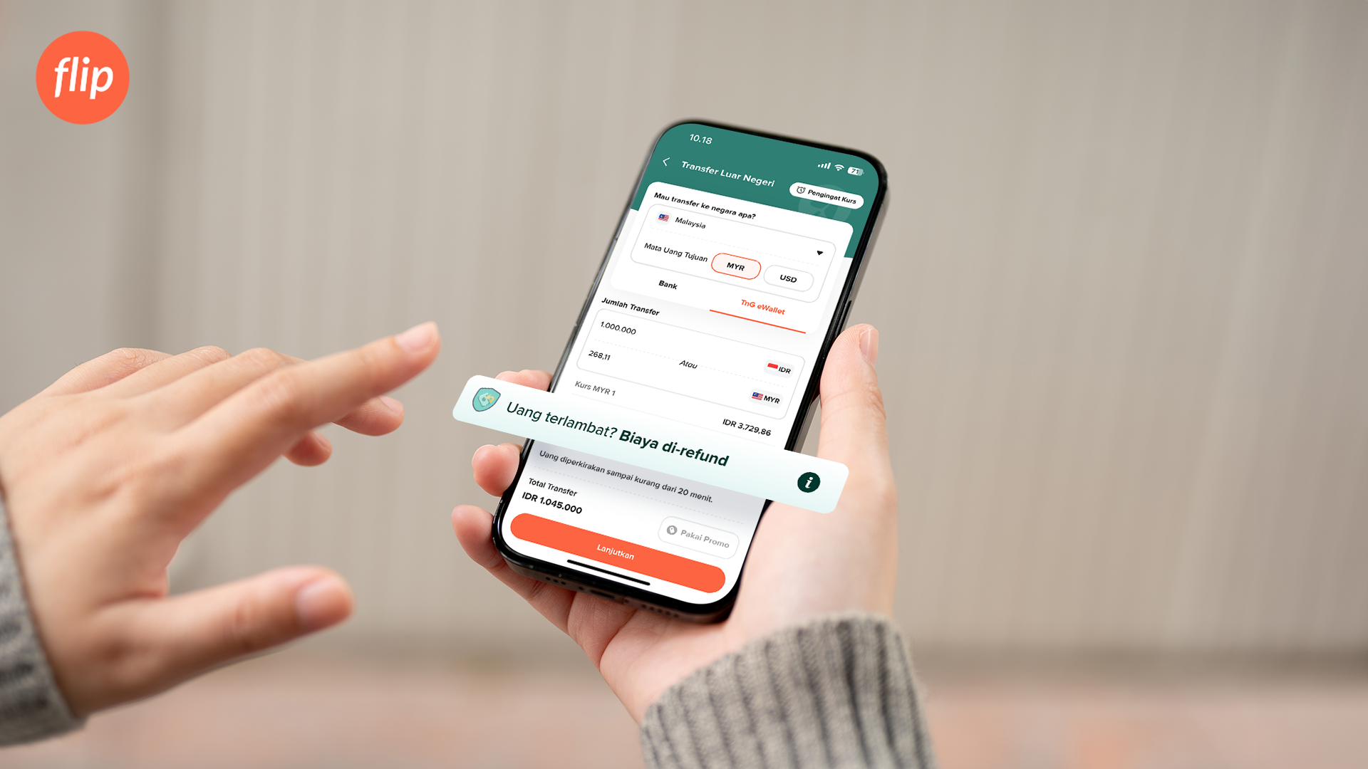 Flip Hadirkan Layanan Pengiriman Uang ke Luar Negeri, Lebih Murah dan Transparan
