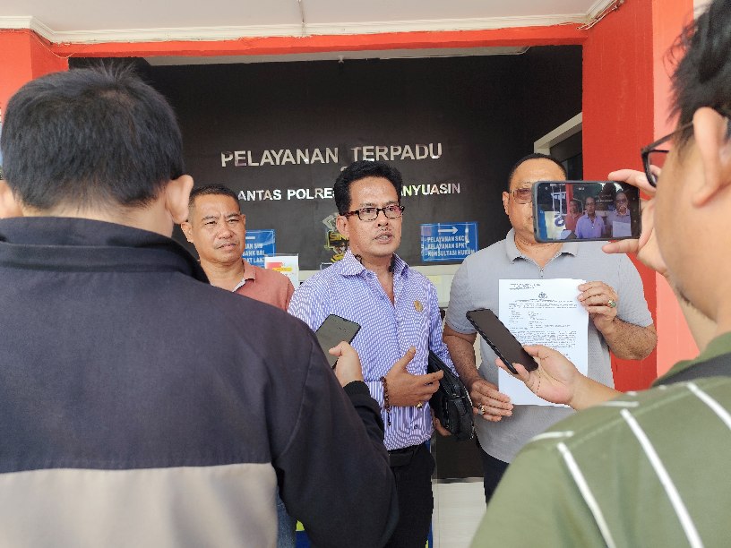 Nama Dicatut, Ketua PMPB Muba Buat Laporan ke Polres Muba