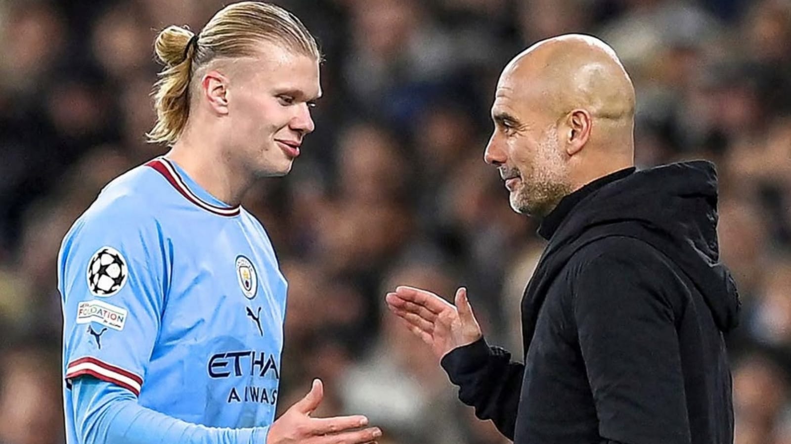 Pep Guardiola Senang Haaland Tampil Cemerlang