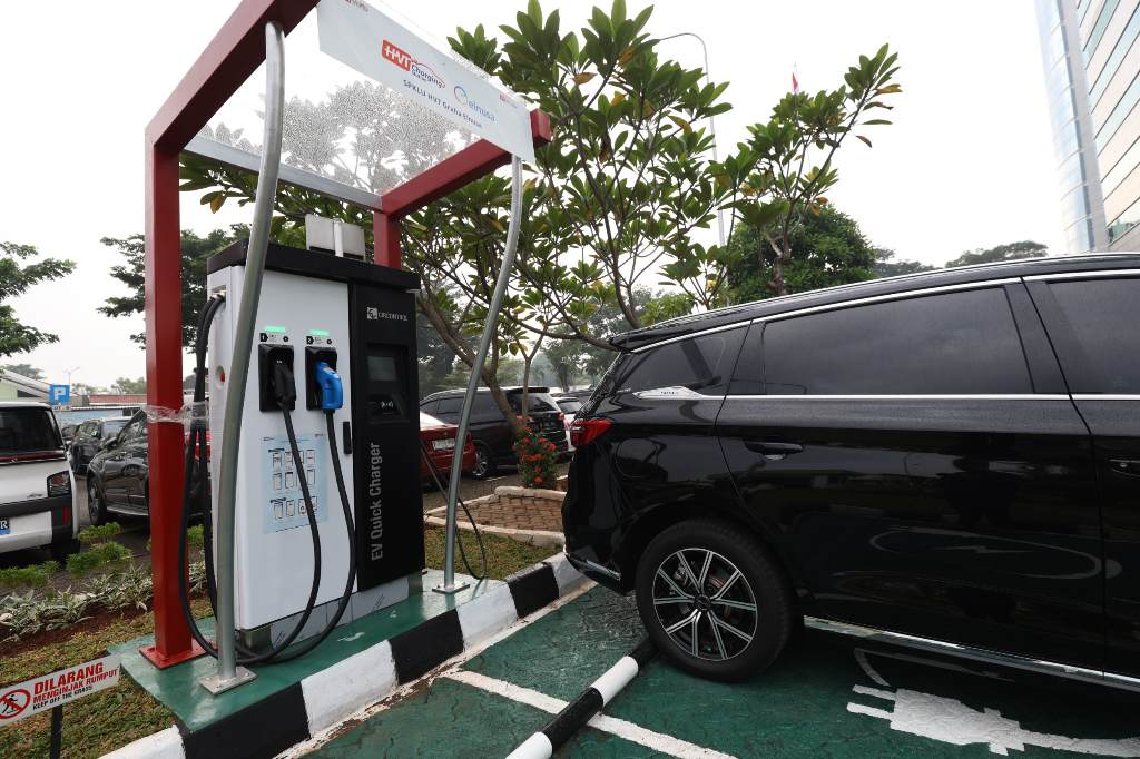 Elnusa Resmikan SPKLU di Jakarta, Bentuk Nyata Dukung Energi Berkelanjutan