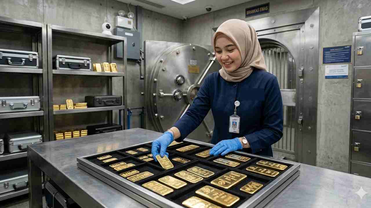 Pegadaian Update Harga Emas Terbaru, Antam, Galeri24 dan UBS Turun Serentak!