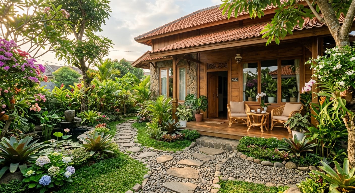 5 Langkah Mudah Sulap Halaman Rumah Jadi Indah dan Asri Tanpa Bikin Kantong Bolong