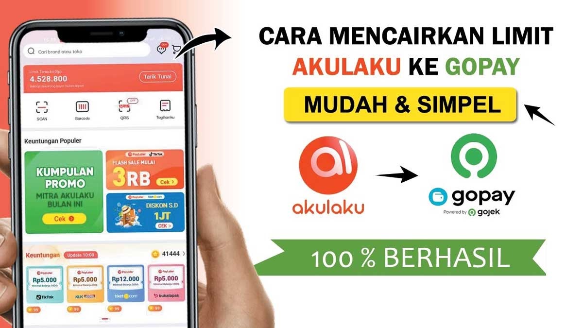 Proses Mudah, Cair Secepat Kilat! Ini Cara Mencairkan Saldo Akulaku ke GoPay