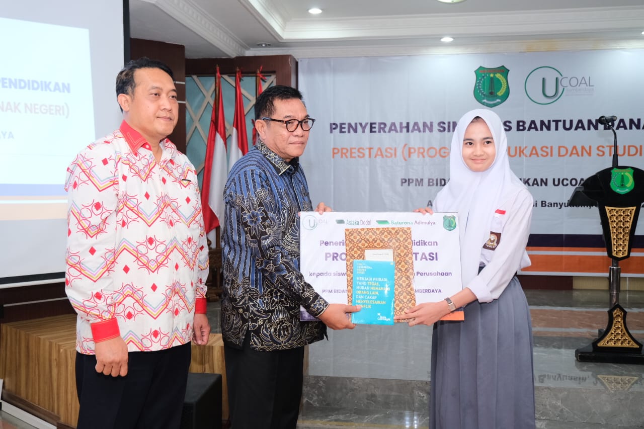 Perusahaan Batubara Berikan Beasiswa Bagi Pelajar SMA dan SMK di Muba