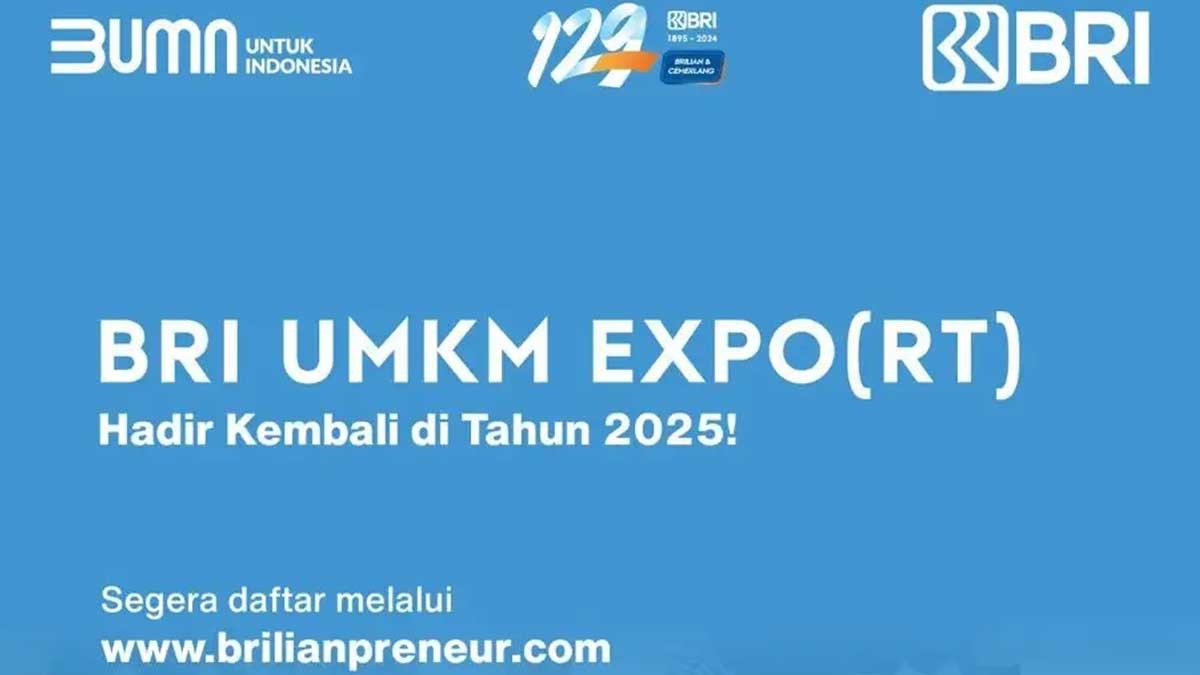 BRI UMKM Expo(RT) 2025, Ajang Digitalisasi dan Ekspansi Pasar Global UMKM, Buruan Daftar!