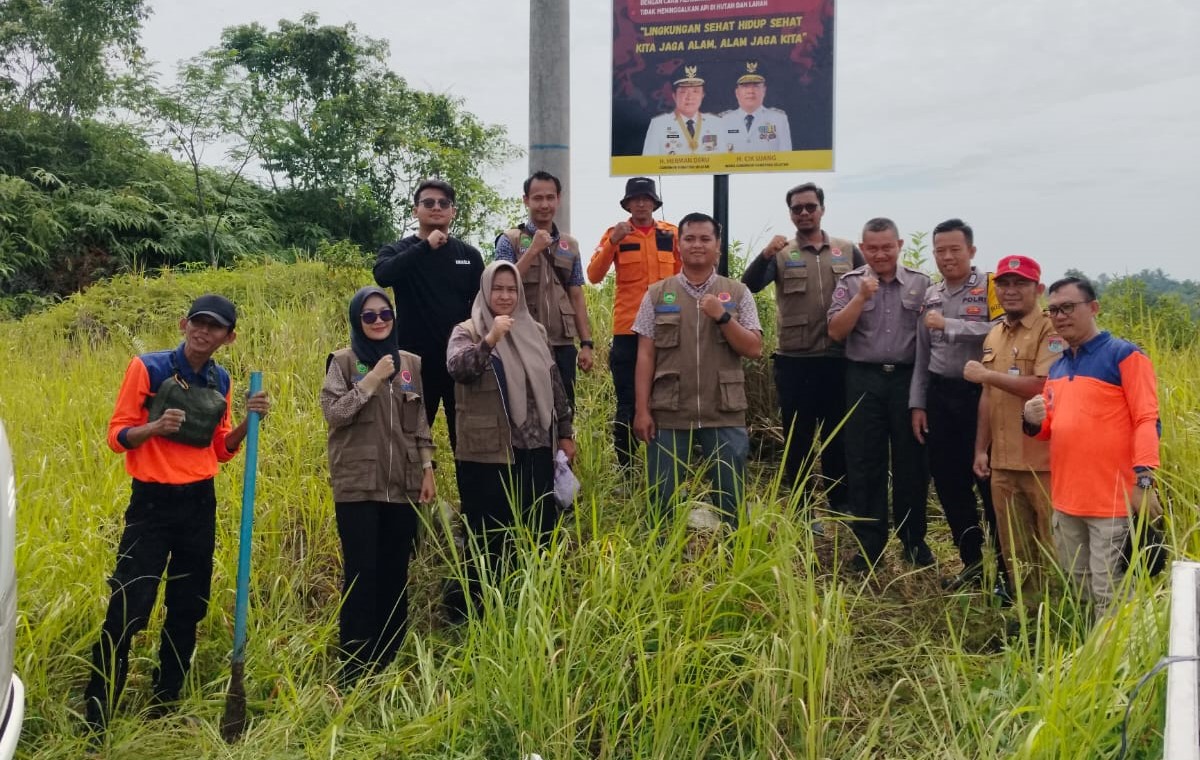 Polres Lubuk Linggau Serius Tangani Karhutla, Ini Buktinya