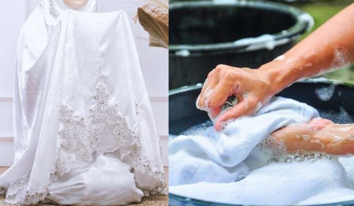 Persiapan Lebaran, 6 Cara Jitu Cuci Mukena Putih yang Menguning Jadi Putih Bersih Lagi untuk Sholat Idul Fitri