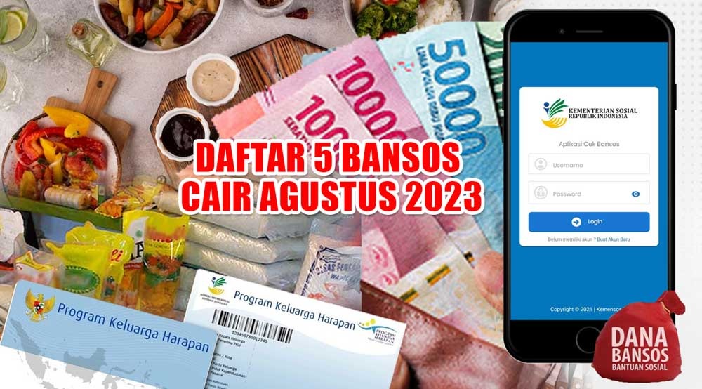 Daftar 5 Bansos Cair Agustus 2023, Ada PKH, BPNT, Permakanan Lansia, Bansos Yatim Piatu