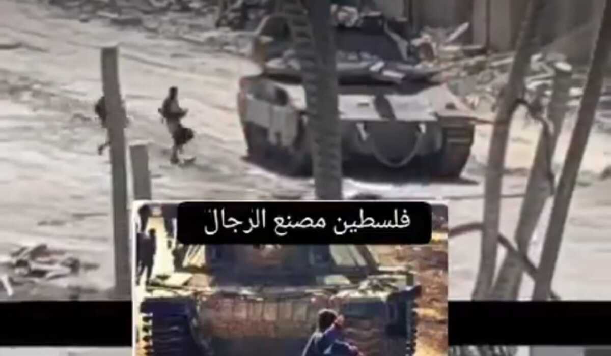 Jebak Pasukan Israel, Brigade Al-Qassam Hancurkan Konvoi Tank Merkava  