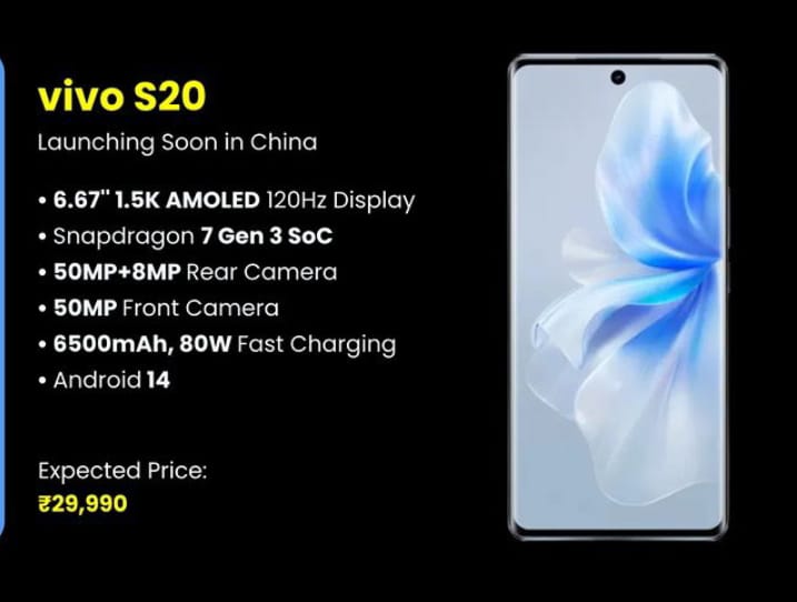 Rilis November 2024! Ini Bocoran Spesifikasi Vivo S20 Pro dan S20 yang Miliki Kamera Tajam Berkualitas Tinggi