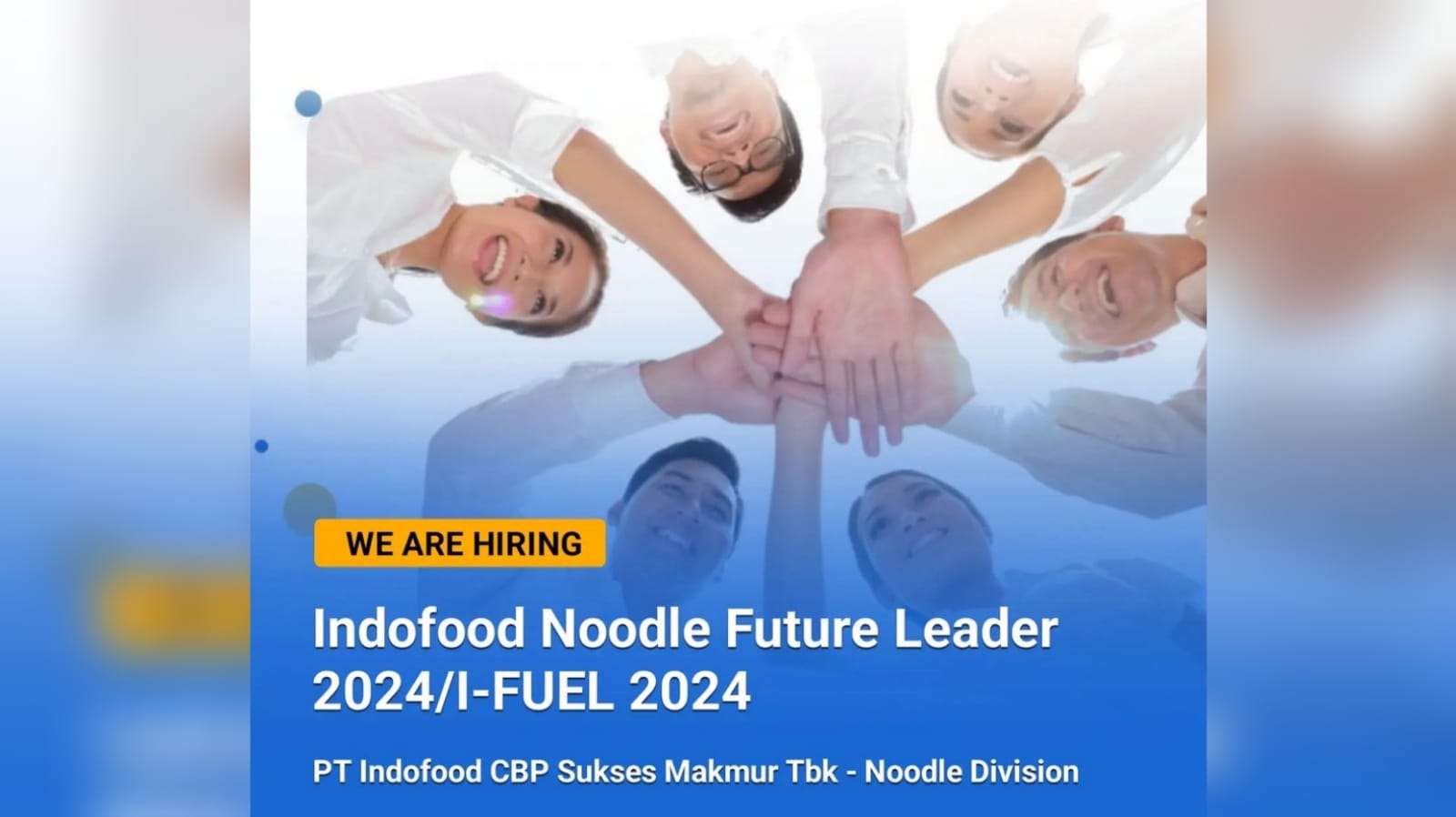 Lowongan Kerja PT Indofood Buka Peluang Kerja Melalui Program Management Trainee Ini Syarat dan Kualifikasinya