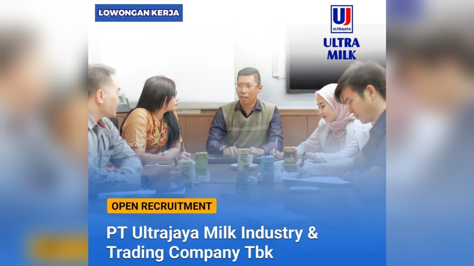 Lowongan Kerja Terbaru dari PT Ultrajaya Milk Industry and Trading Company Tbk Berpengalaman Minimal D3