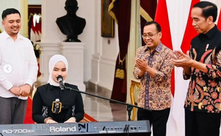 Putri Ariani, Pemenang America's Got Talent Mainkan 2 Lagu Ciptaannya di Depan Presiden Jokowi
