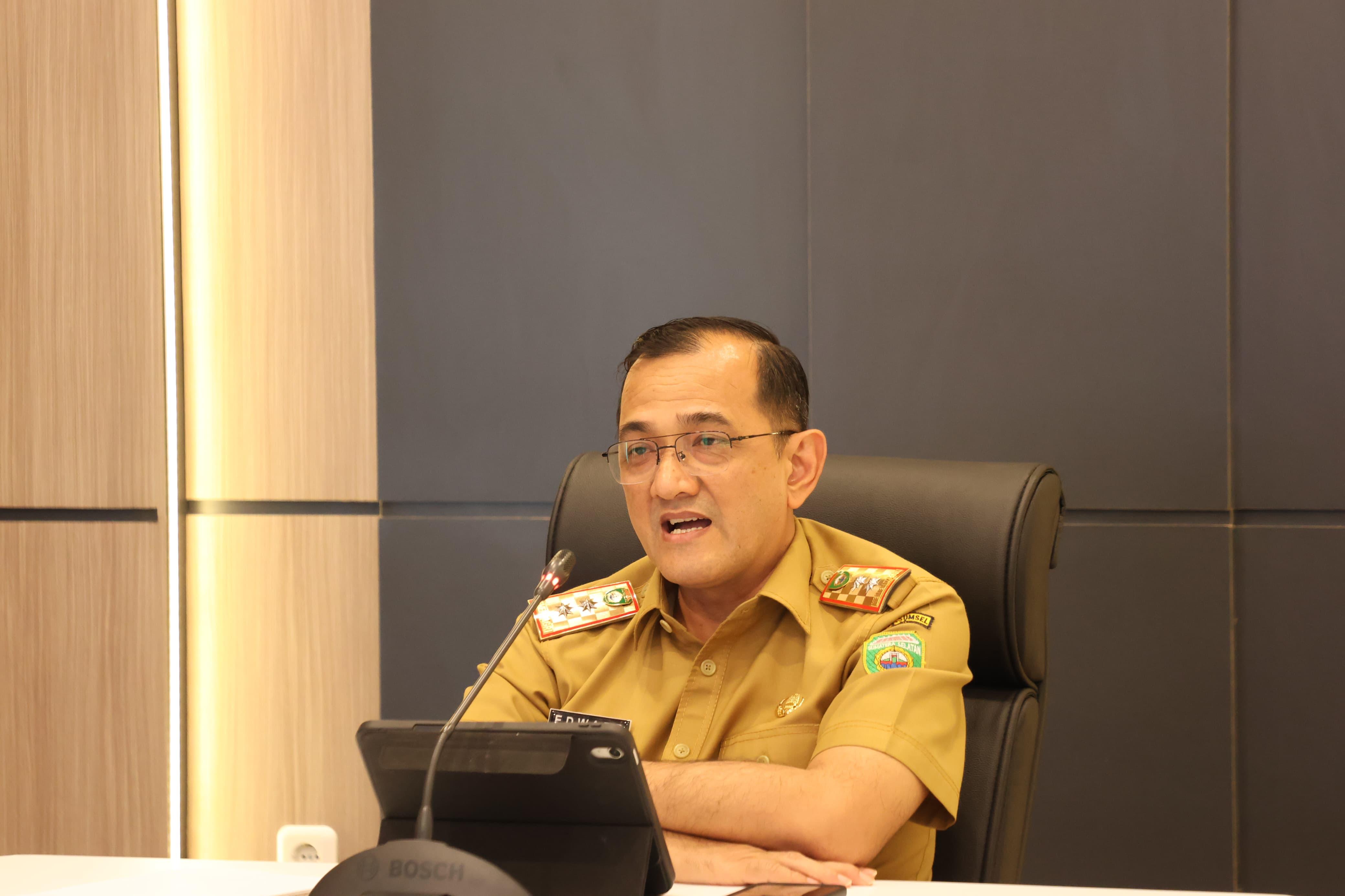 Hari Pertama Masuk Kerja, 99 Persen ASN Pemprov Sumsel Sudah Aktif Bekerja