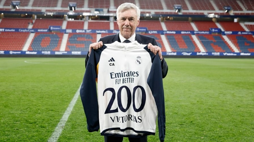 Carlo Ancelotti Mengunci Kemenangan Ke-200 Sebagai Pelatih Kepala Real Madrid