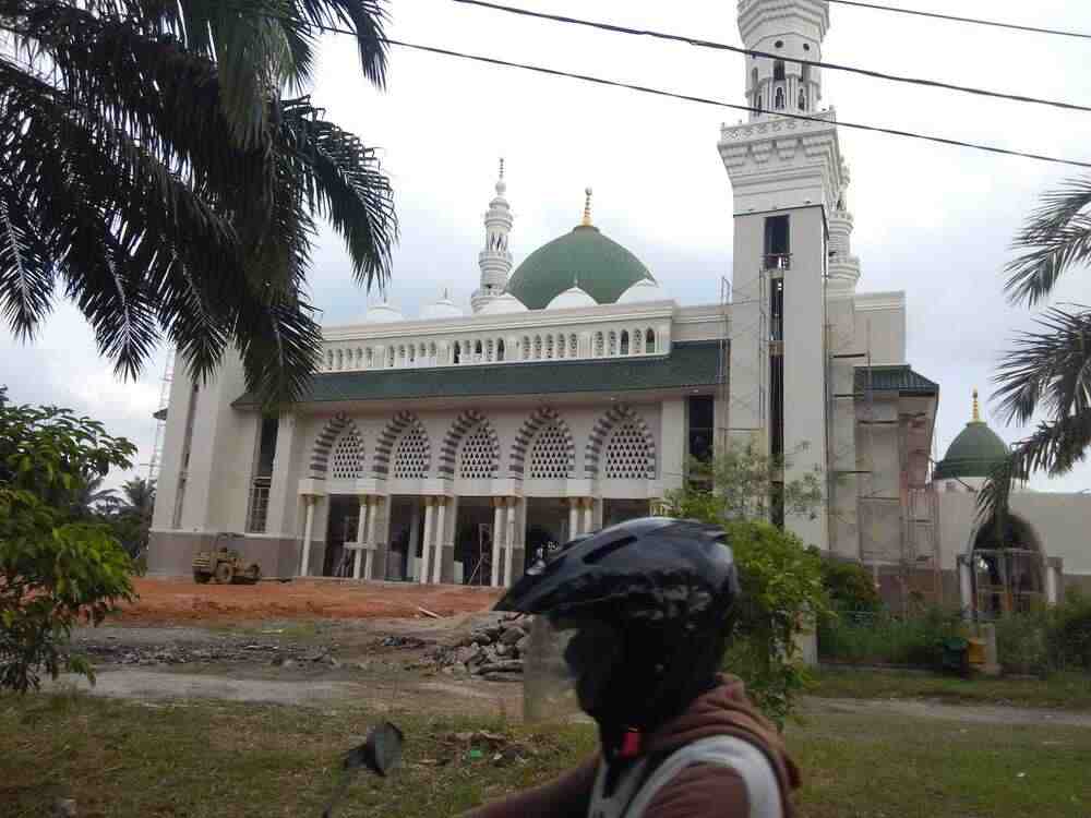 Duplikat Masjid An-Nabawi Madinah di Unsri Indralaya Segera Rampung, Ini Penampakannya