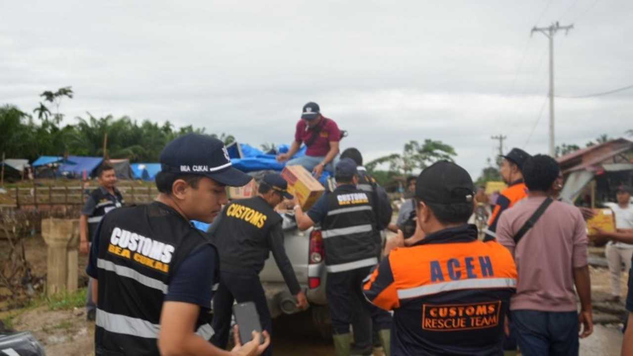 Hari Ketiga Relawan Bea Cukai Aceh Turun Salurkan Bantuan, Ini Lokasi Tujuannya