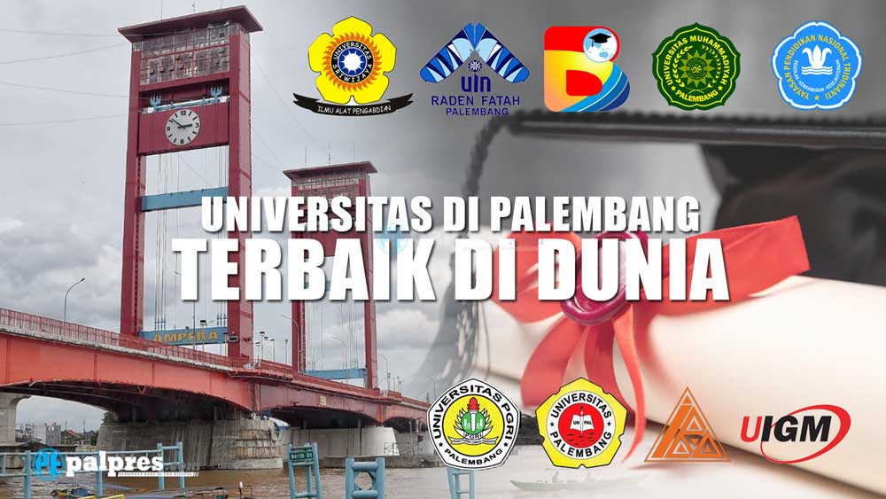 13 Universitas Terbaik di Palembang versi EduRank 2022, Posisi Pertama Peringkat 27 Nasional