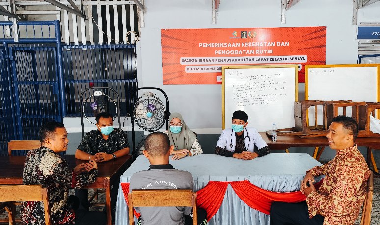 Kesehatan Mental Warga Binaan Diperiksa Petugas Lapas Sekayu, Kenapa? Ini Penjelasannya