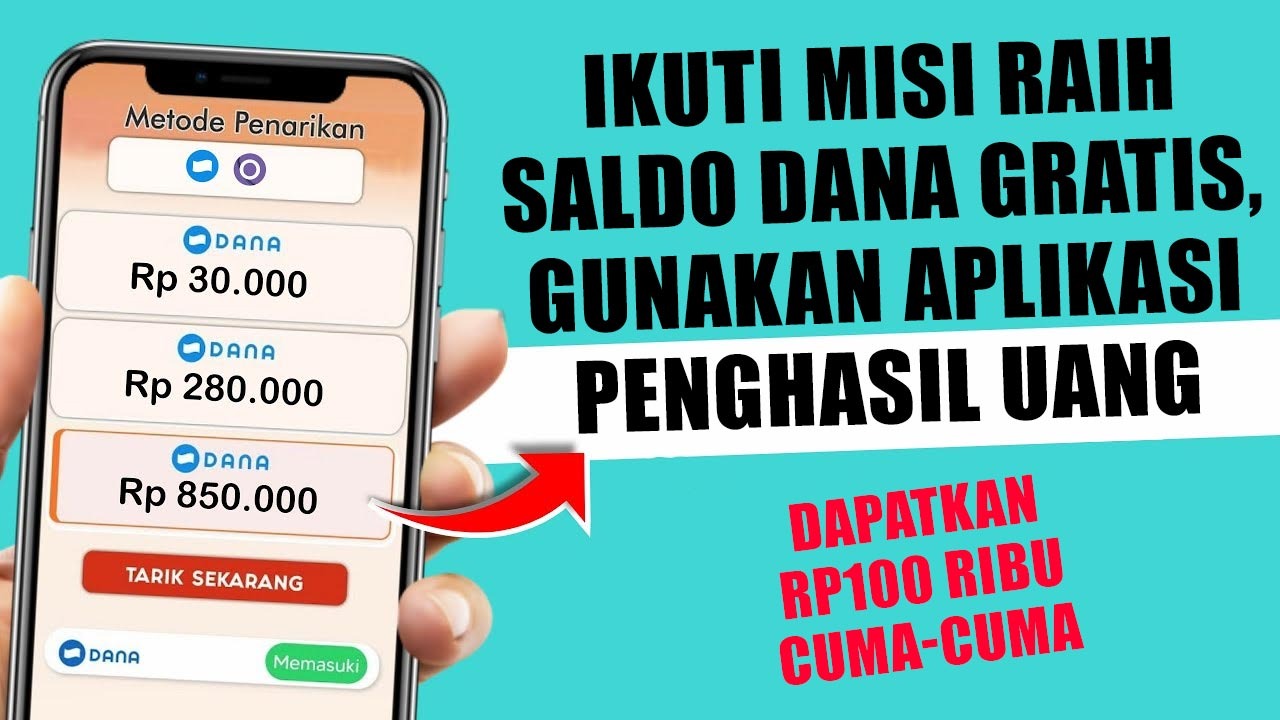 Happy Weekend! Aplikasi Penghasil Uang Dapatkan Saldo DANA Gratis Rp122 Ribu, Cek Syaratnya