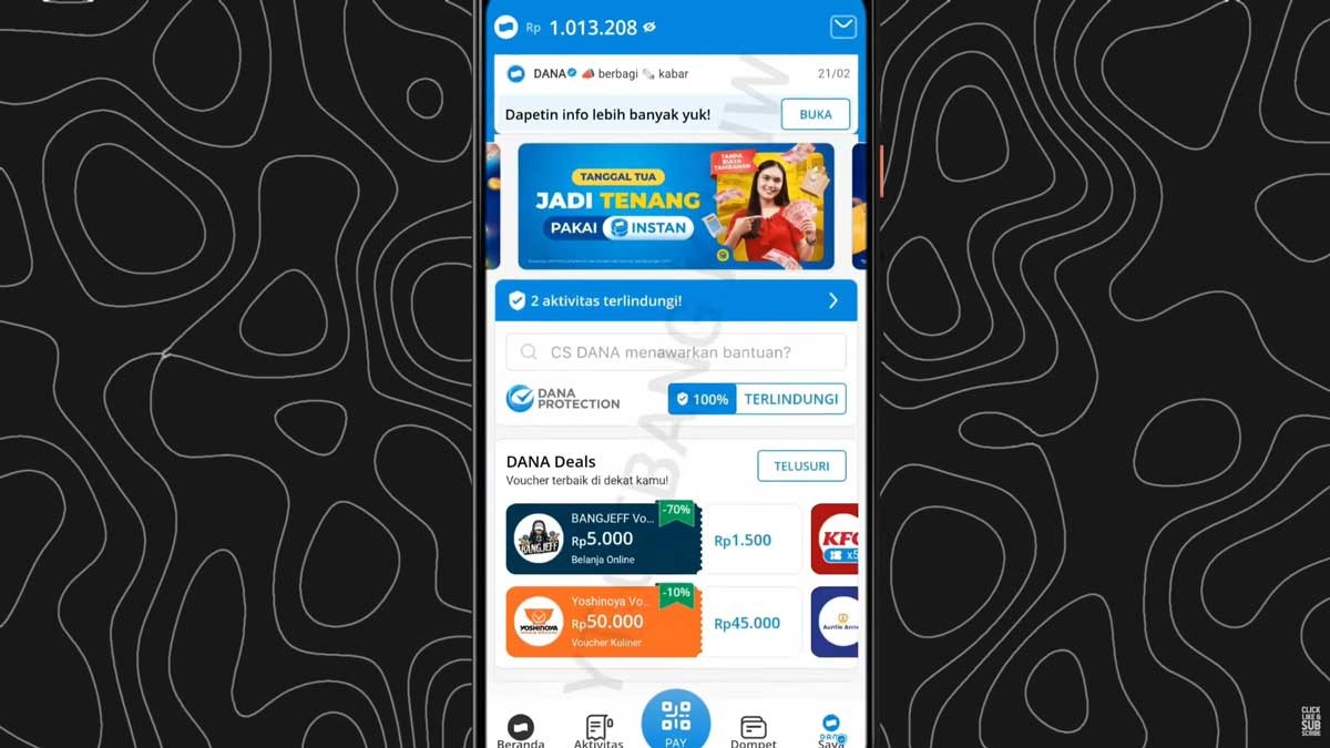 Login Cuma Sekejap Mata Sudah Dapat Rp50 Ribu dari Aplikasi Penghasil Saldo DANA, Gak Pakai Repot!