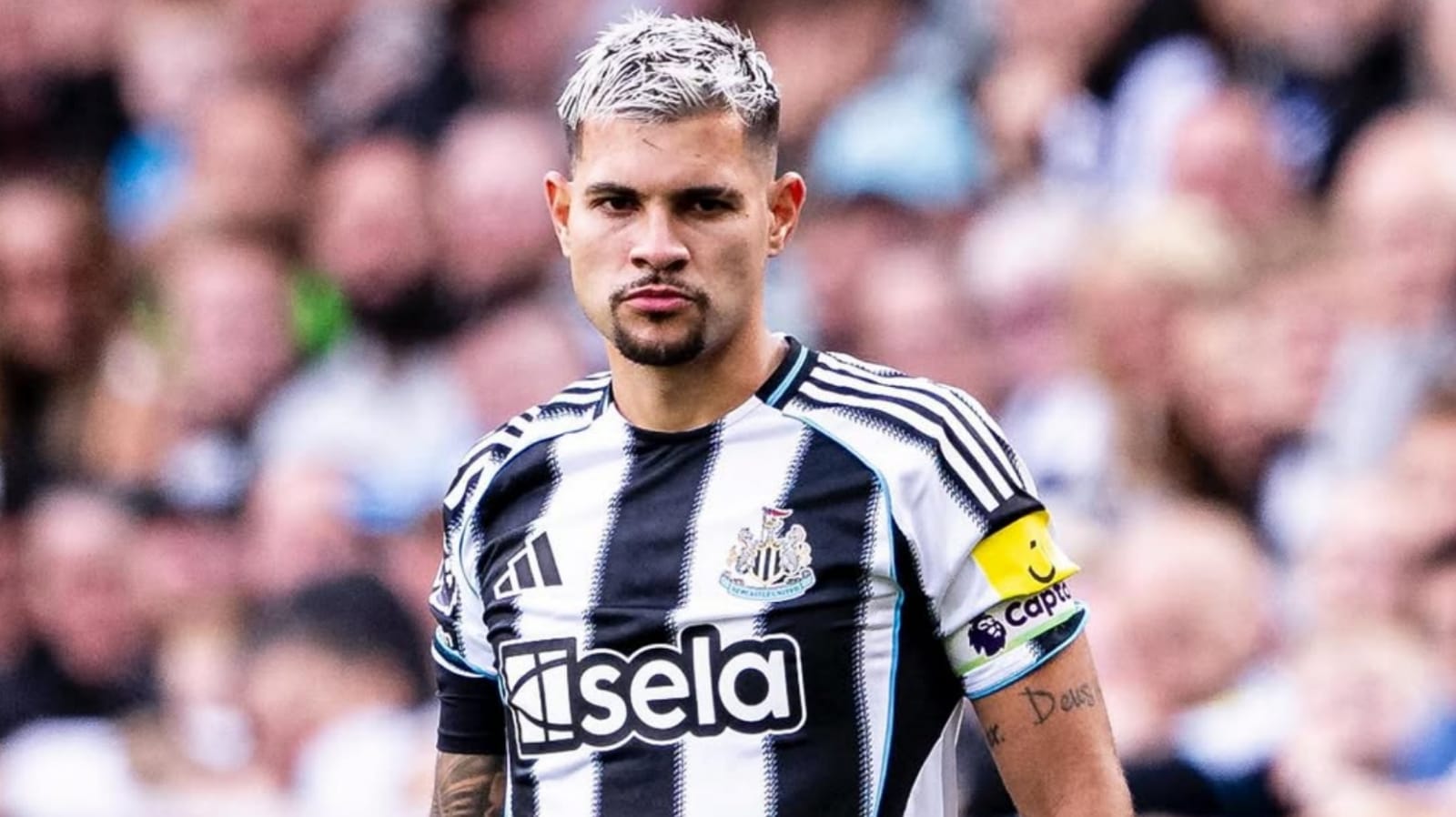 Kapten Newcastle Guimaraes Bermimpi Menangkan Liga Champions Jelang Hadapi Barcelona