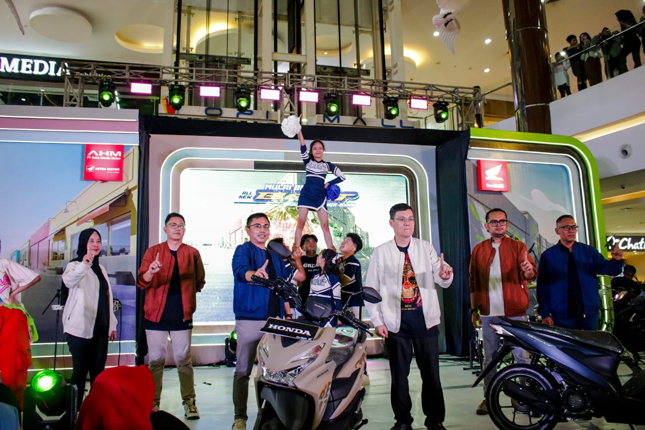 Astra Motor Sumsel Luncurkan All New Honda BeAT di Palembang, Hadir dengan Warna dan Tambahan Fitur Baru