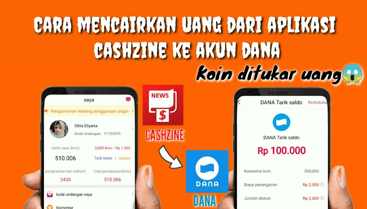 Cara Mudah Cairkan Saldo DANA Rp300.000 Menggunakan Cashzine, Terbukti Membayar dan Gak Ribet!