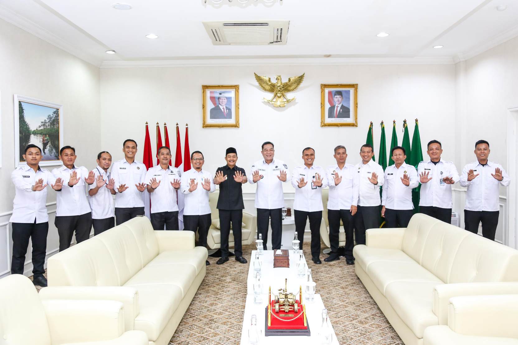 Temui Bupati Muba, Kalapas Keluhkan Kondisi Lapas Sekayu Over Kapasitas dan Butuh Perhatian