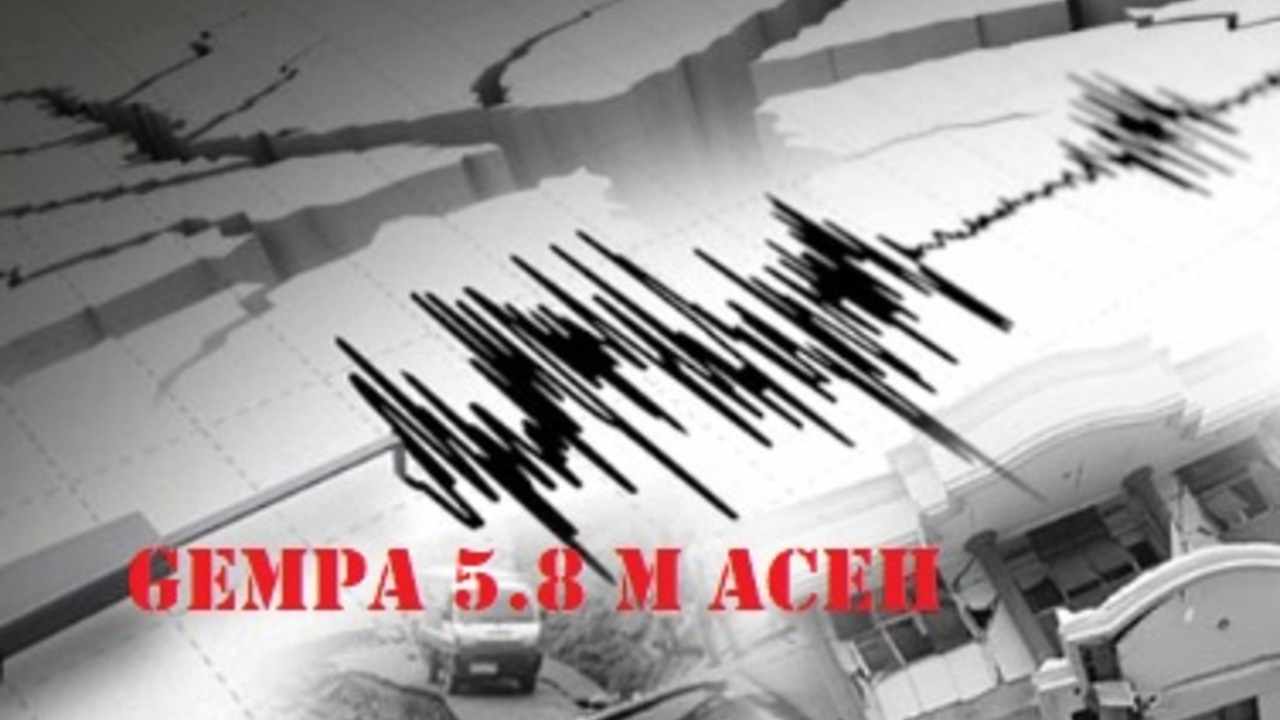 Gempa Laut 5.8 Magnitudo Guncang Banda Aceh, Kedalamannya 10 Km, Tak Berpotensi Tsunami