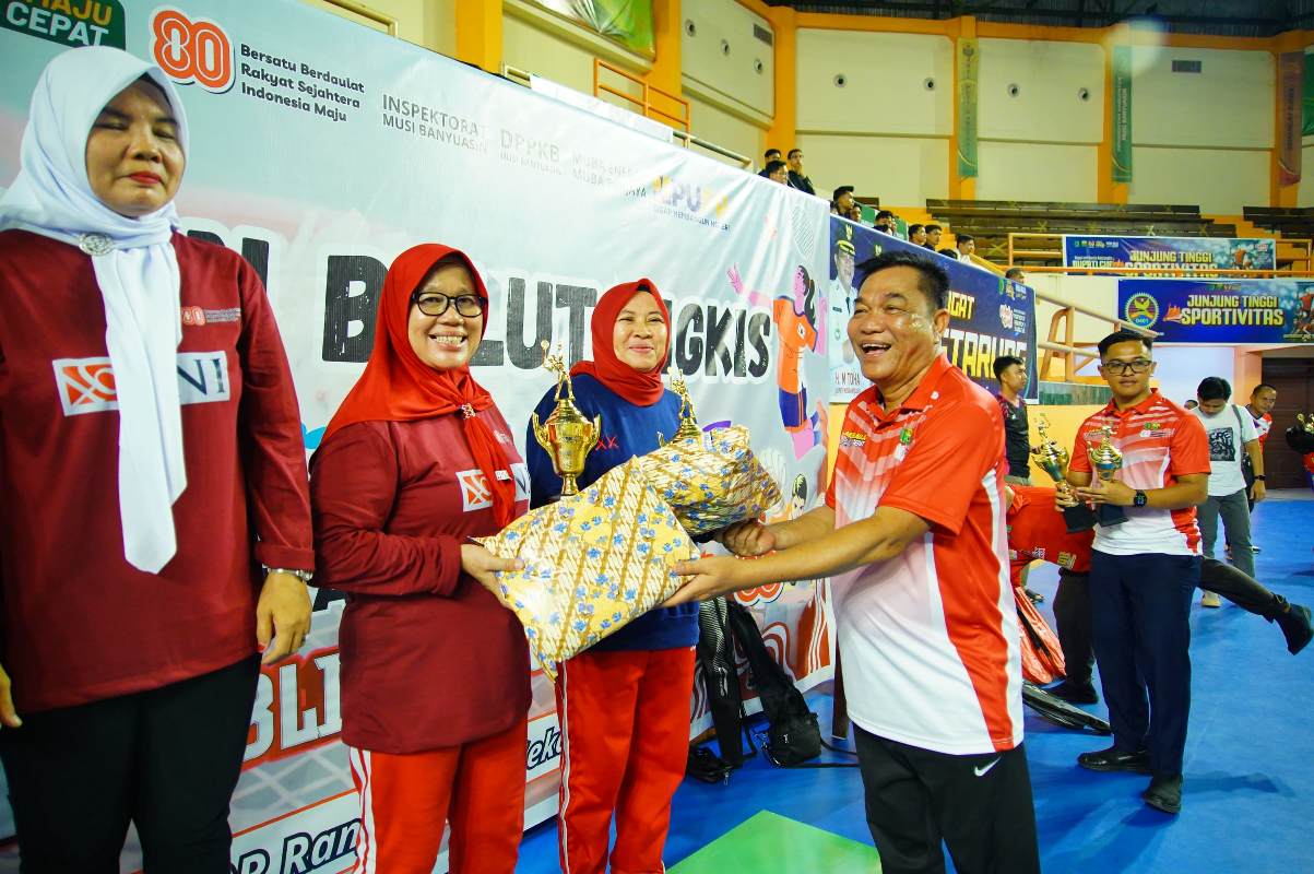 Turnamen Bulu Tangkis Antar Instansi, Wadah Mempererat Tali Silaturahmi di Muba